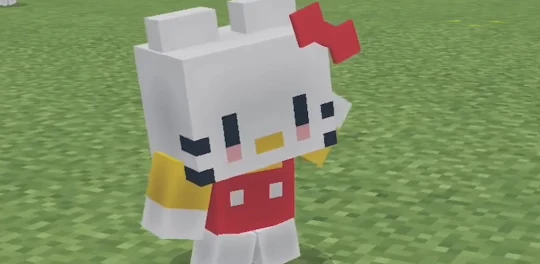 Hello Kitty mod for Minecraft