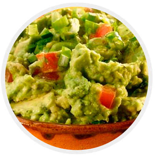 Receitas de Guacamole Header - AppWisp.com