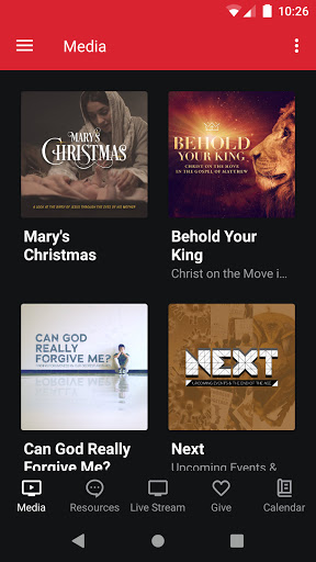 Android application Abilene Baptist Church screenshort