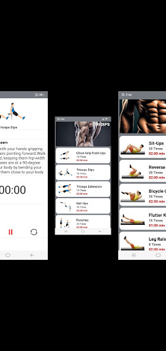 Home Workout Guide NoEquipment Screen 2