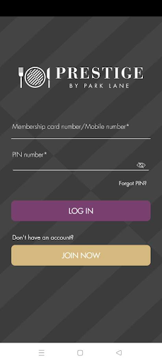 Android application Prestige by Park Lane screenshort
