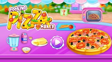 Pizza Maker - Kids Bakery Game