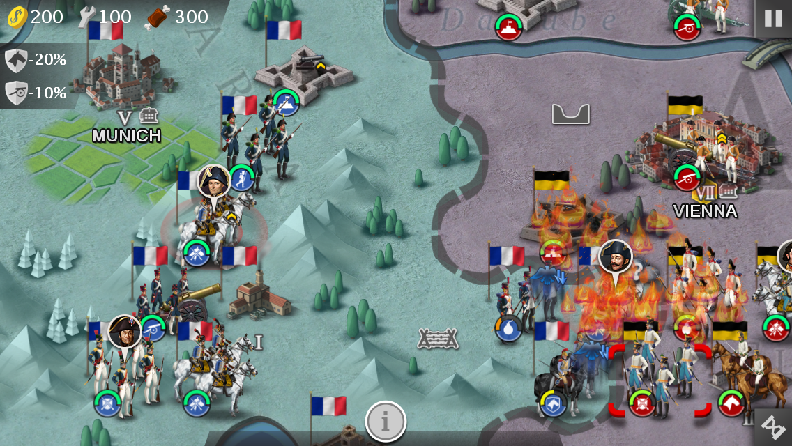 Android application European War 4 : Napoleon screenshort