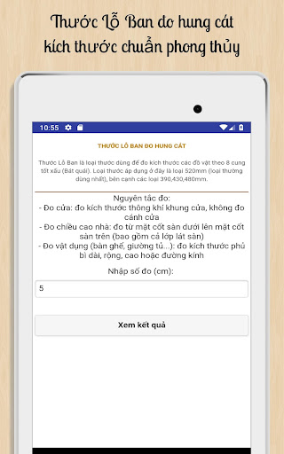 Thước Lỗ Ban đo hung cát