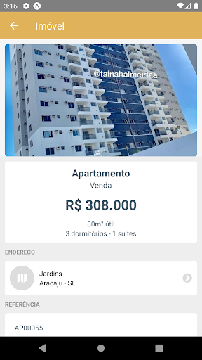 Tainah Almeida Corretora Screen 2