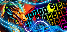 Flaming Dragon Keyboard Themeのおすすめ画像1