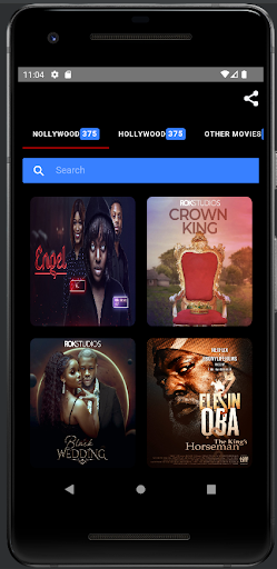 Android application Just Movies screenshort