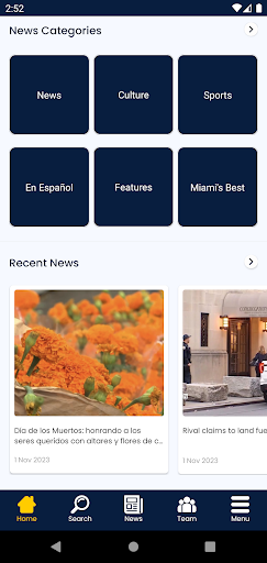 CAPLIN News Screen 2