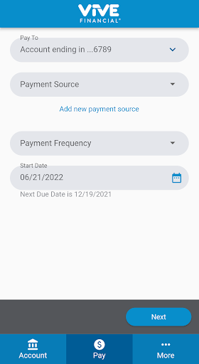 Vive Financial Screen 2