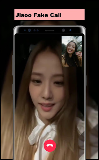 Jisoo Fake Call Screen 2