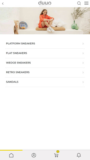 DUUO Shop Screen 2