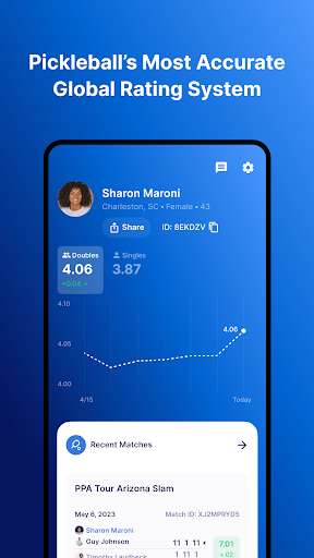 Android application DUPR screenshort