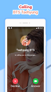 Imágen 5 BTS Taehyung Teclado y VC android