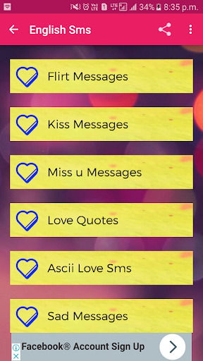 2024 Love Sms Messages Screen 3