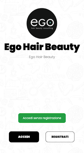 Android application Ego Hair & Beauty screenshort