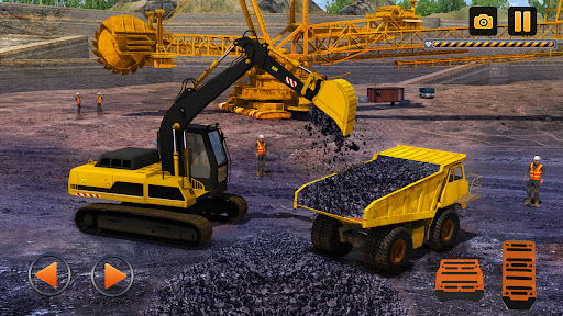 Heavy Machines and Mining Game Screen 2