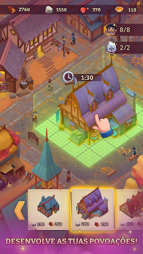 Visualização do aplicativo