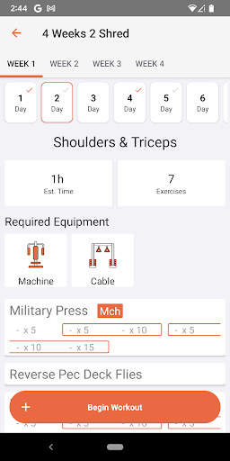 Journey Fitness Screen 3