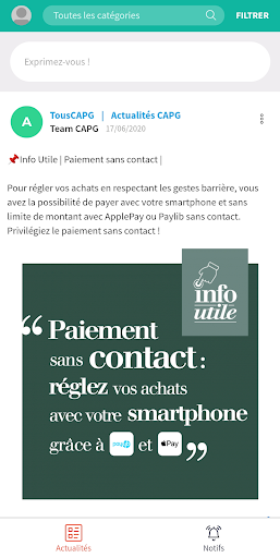 Tous CAPG Screen 2