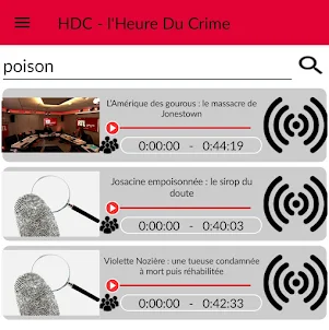 HDC-Podcast "l'Heure Du Crime"