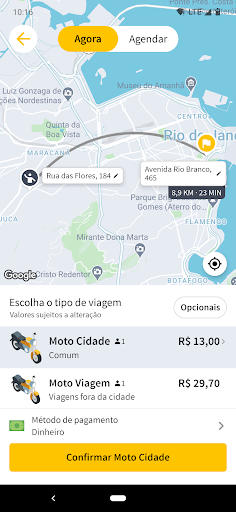 Moto Taxi Matriz Screen 3