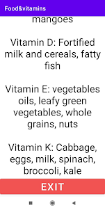 Food & Vitamins