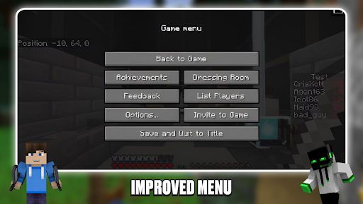 Java UI Mod for Minecraft MCPE Screen 2