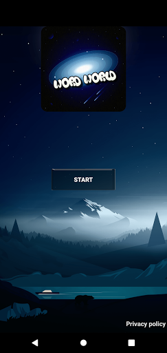 Android application Word World screenshort