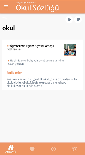 Türkçe Okul Sözlüğü Screen 2