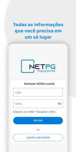 Android application NETPG screenshort