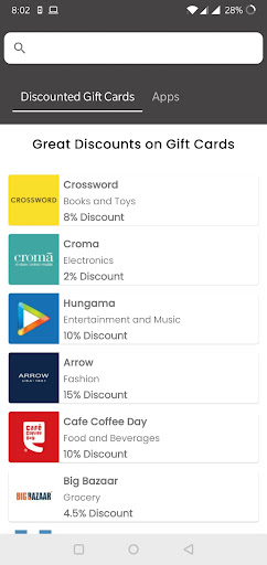 Android application Soopr- Discovery App screenshort