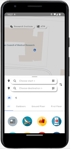 Android application Mapitize screenshort