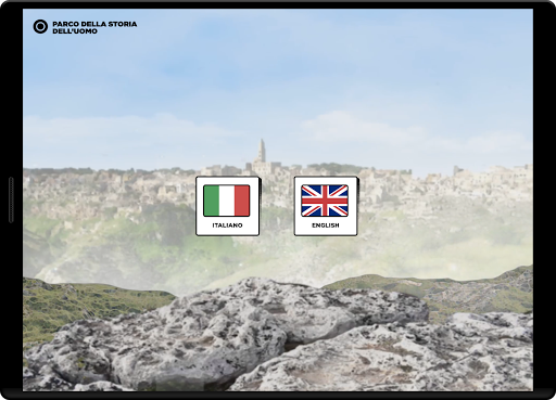 Android application Parco della storia dell'uomo screenshort