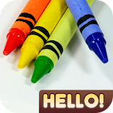 Hello Crayon icon