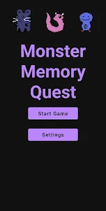 Monster Memory Quest