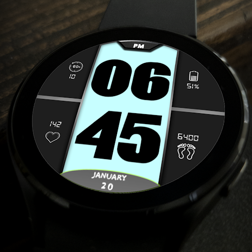 Digital Watch Face Key 012 screenshot 7
