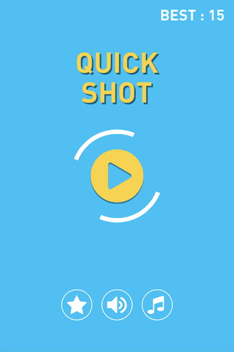 Android application Quickshot - Test your reflexes screenshort