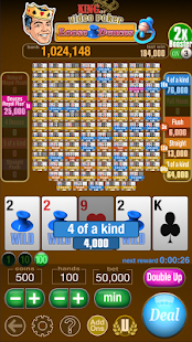 King Of Video Poker Multi Hand Screenshot