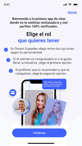 Android application DreamIt screenshort