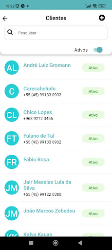 Android application SanteClinic screenshort