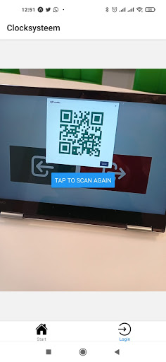 Android application ChronoKeys screenshort