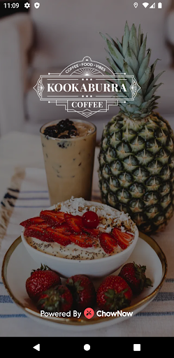 Android application Kookaburra Coffee screenshort
