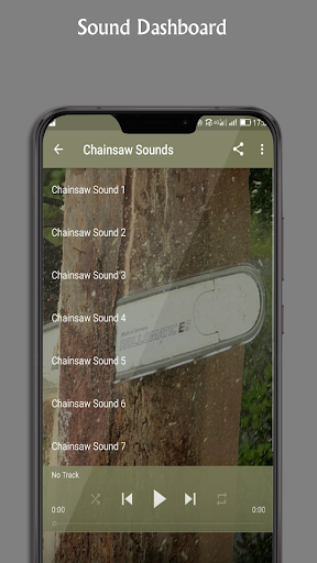 Chainsaw Sounds Screen 2