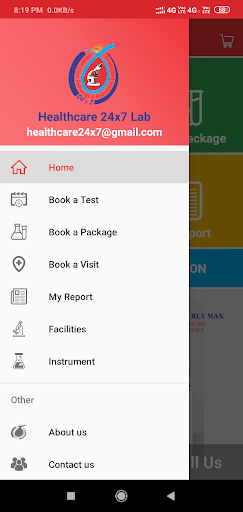 HealthCare 24x7 Pathology Lab Screen 3