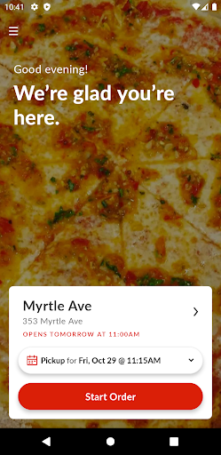 Joe & Sals Pizza Screen 2