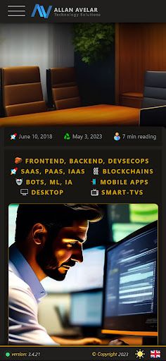 Allan Avelar - SuperApp Screen 3