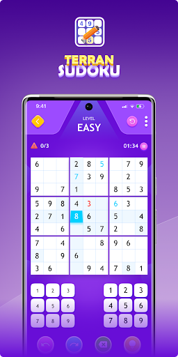 Android application Terran Sudoku - Puzzle Game screenshort