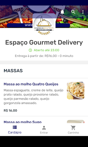 Espaço Gourmet Delivery Screen 2