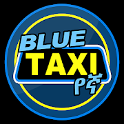 Blue taxi driver