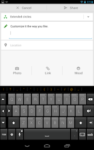 Thumb Keyboard Screenshot